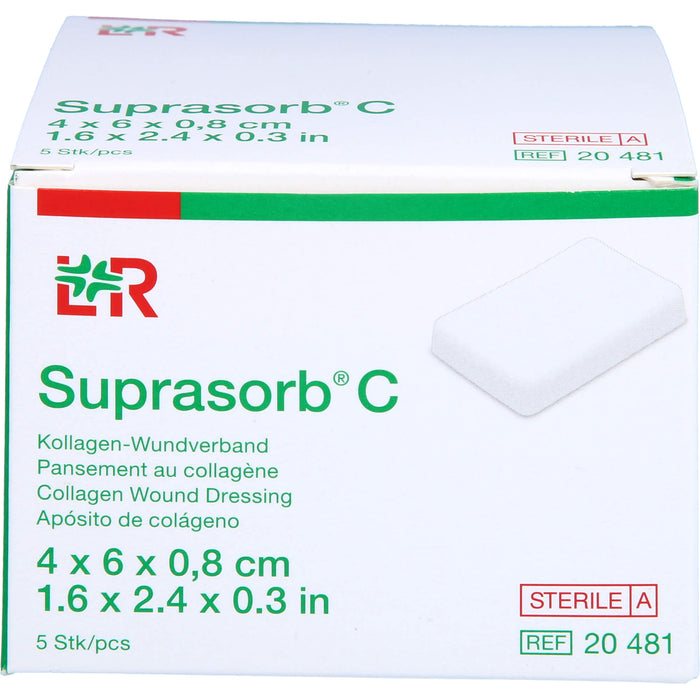 Suprasorb C Kollagen-Wundverband, 5 St VER