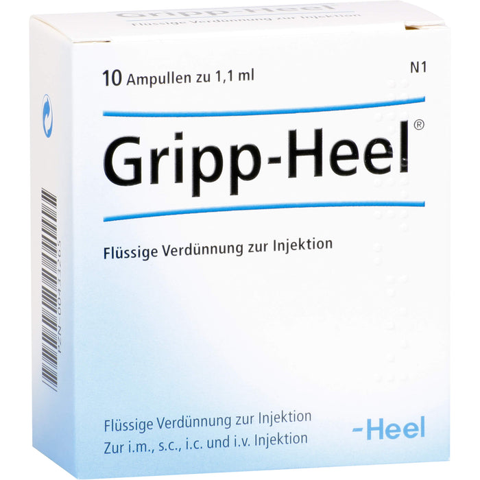 Gripp-Heel flüssige Verdünnung, 10 St. Ampullen