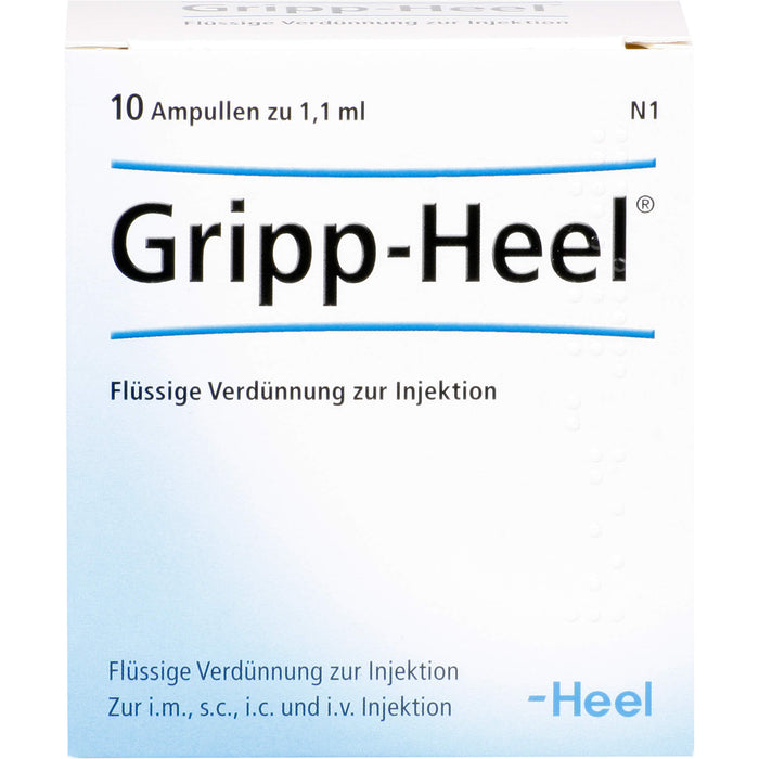 Gripp-Heel flüssige Verdünnung, 10 St. Ampullen