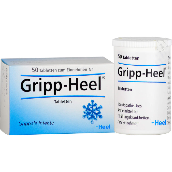 Gripp-Heel Tabletten bei grippalen Infekten, 50 pc Tablettes