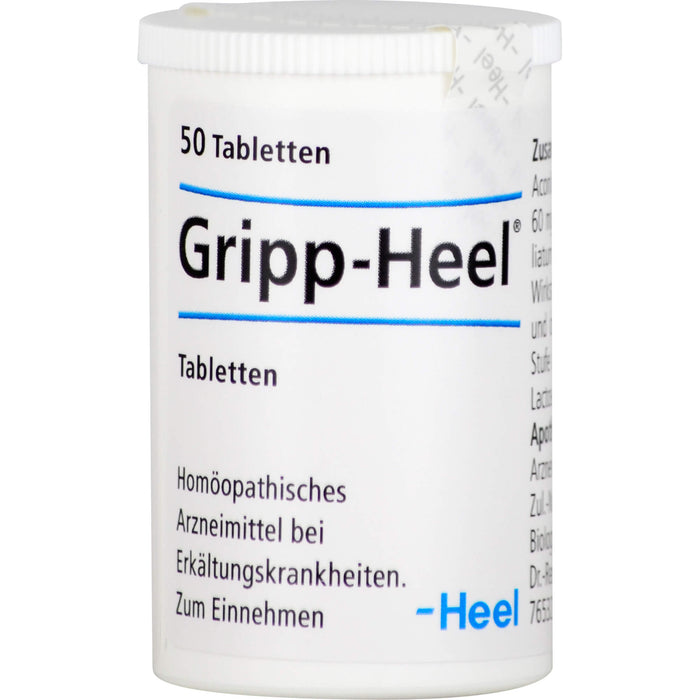 Gripp-Heel Tabletten bei grippalen Infekten, 50 pc Tablettes