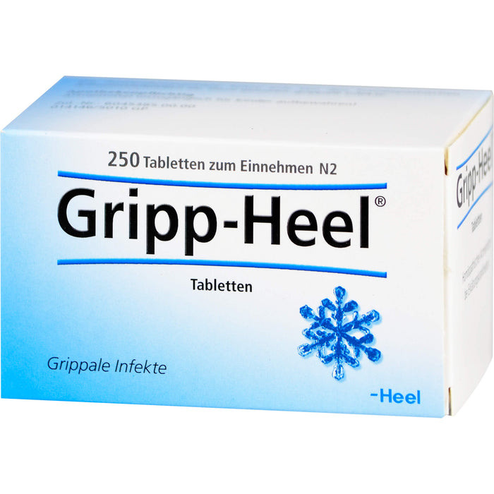 Gripp-Heel Tabletten bei grippalen Infekten, 250 pc Tablettes