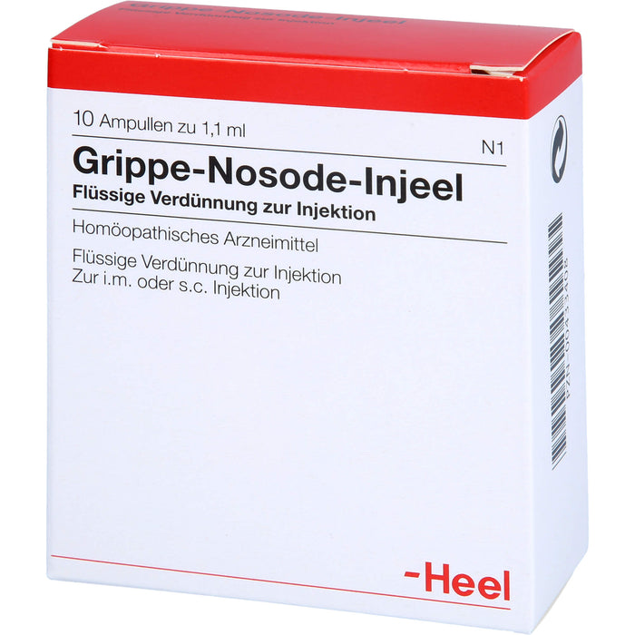 Grippe-Nosode-Injeel Injektionslösung, 10 pc Ampoules