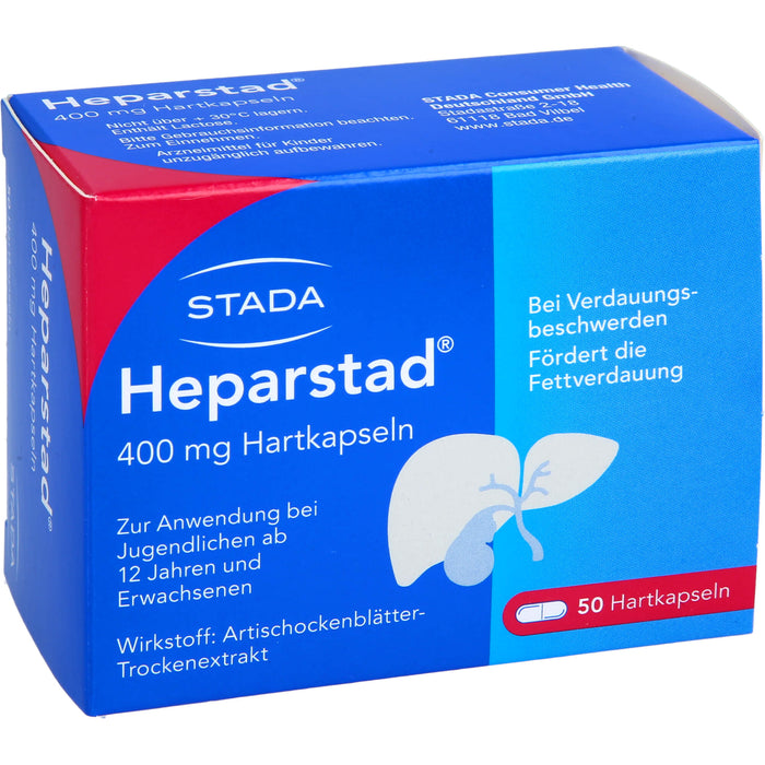 Heparstad 400 mg Hartkapseln, 50 St HKP