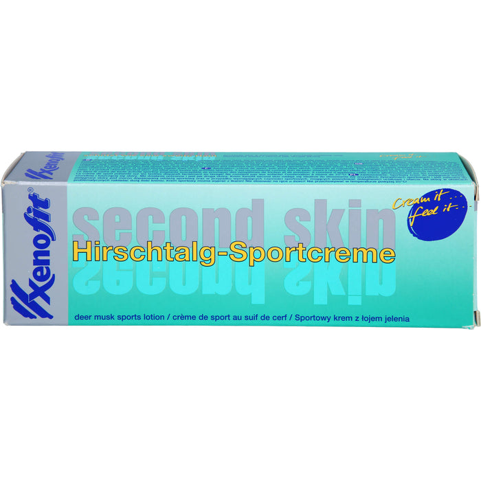 Xenofit Second Skin Hirschtalg-Sportcreme, 125 ml Crème