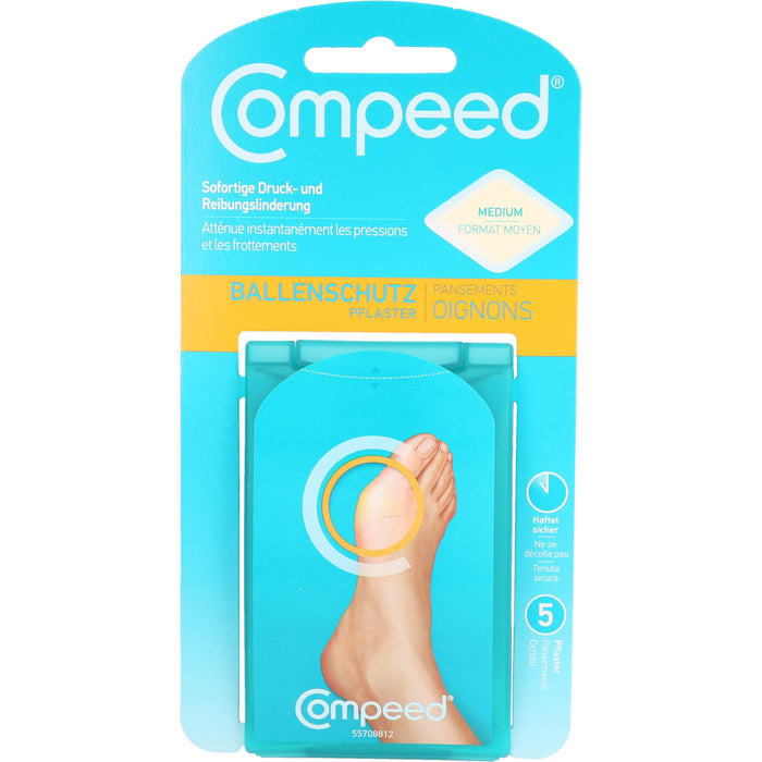 Compeed Ballenschutz Pflaster, 5 St. Pflaster