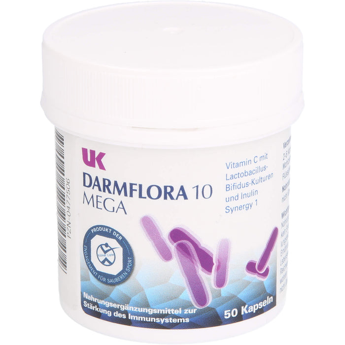 UK Darmflora 10 Mega Kapseln für ein stabiles Immunsystem, 50 pcs. Capsules