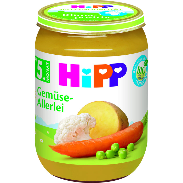 HIPP 4070 GEMUESE ALLERLEI, 190 g