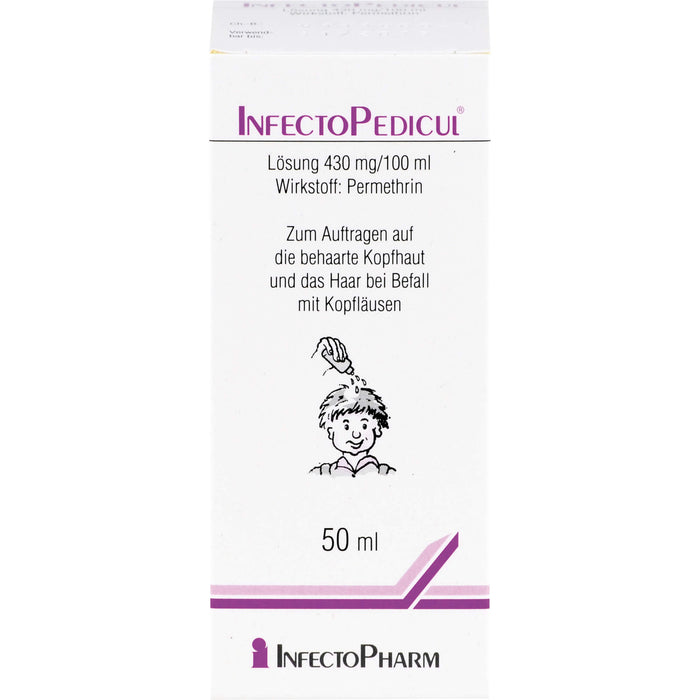 INFECTOPEDICUL Lösung bei Befall mit Kopfläusen, 50 ml Solution