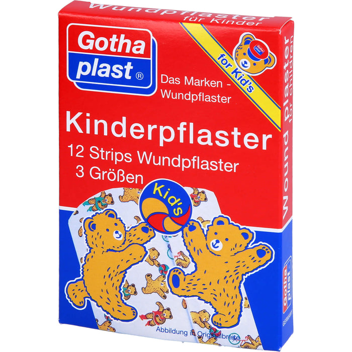 Gothaplast Kinderpflaster Strips, 12 pcs. Patch