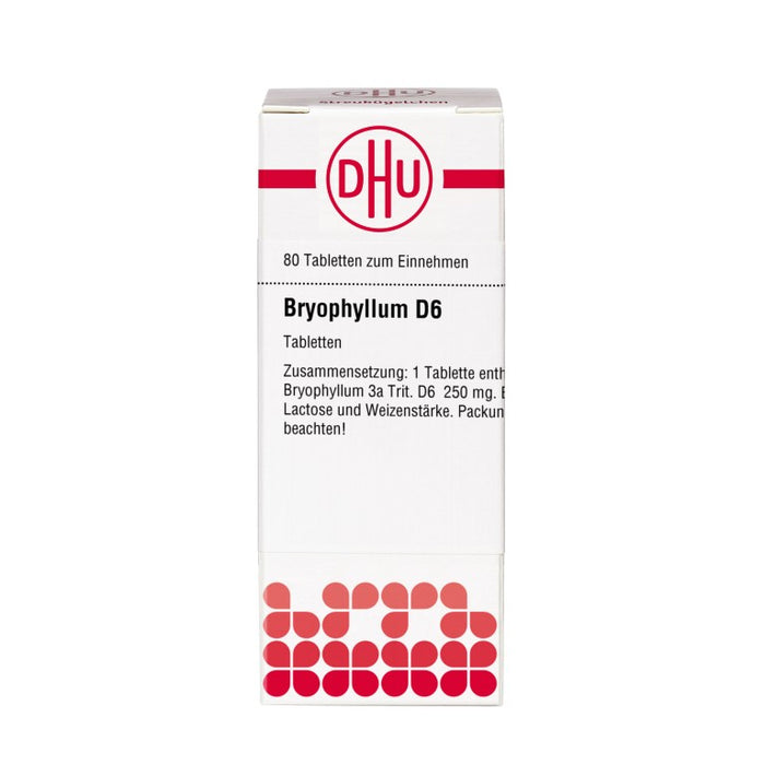 DHU Bryophyllum D6 Tabletten, 80 pc Tablettes