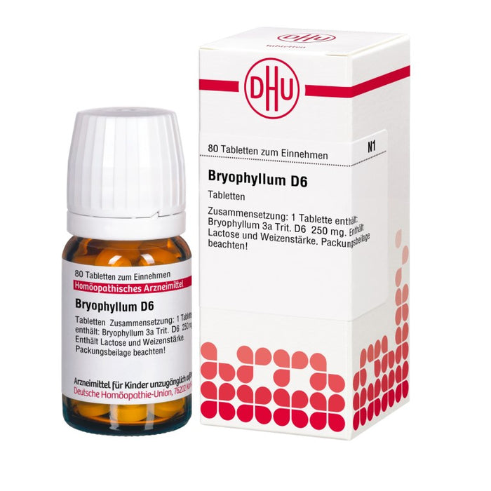 DHU Bryophyllum D6 Tabletten, 80 pc Tablettes