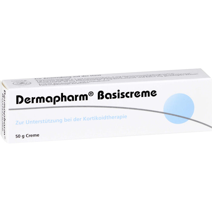 Dermapharm Basiscreme zur Unterstützung bei der Kortikoidtherapie, 50 g Creme