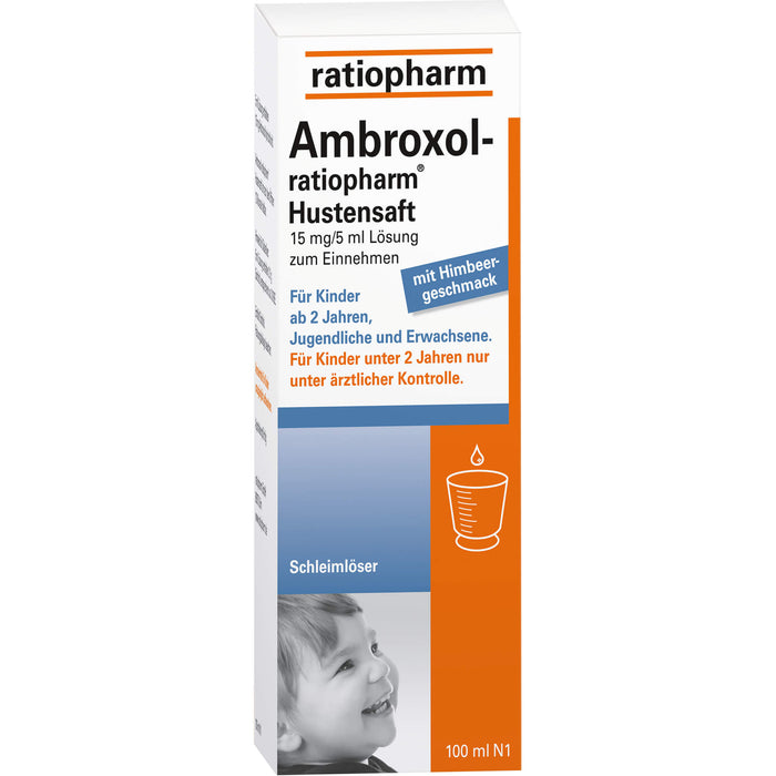 Ambroxol-ratiopharm Hustensaft, 100 ml Lösung