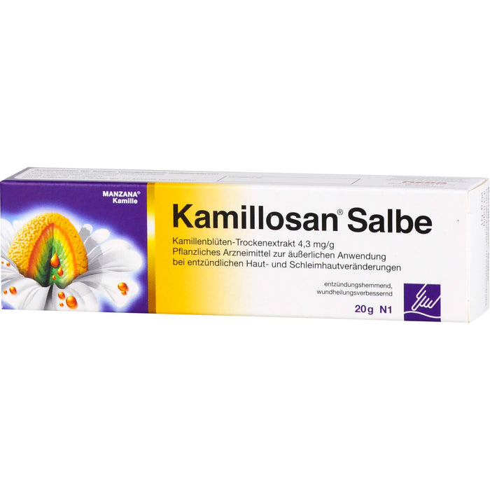 Kamillosan Salbe entzündungshemmend, reizlindernd, 20 g Ointment