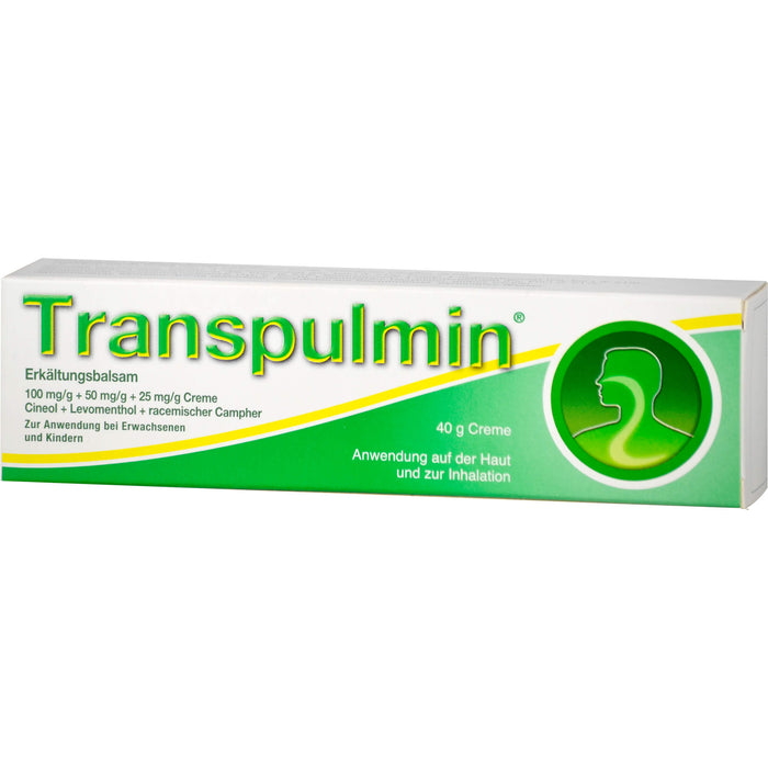 Transpulmin Erkältungsbalsam, 40 g Crème