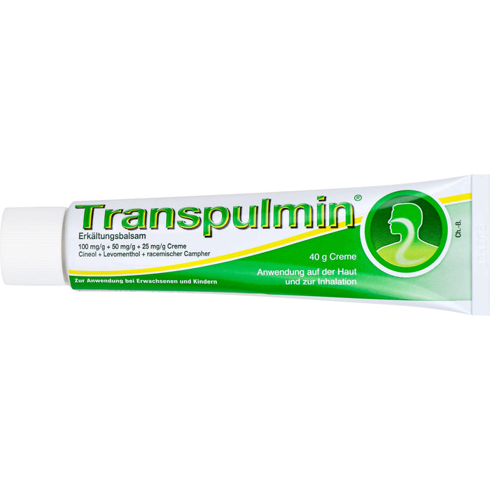 Transpulmin Erkältungsbalsam, 40 g Creme