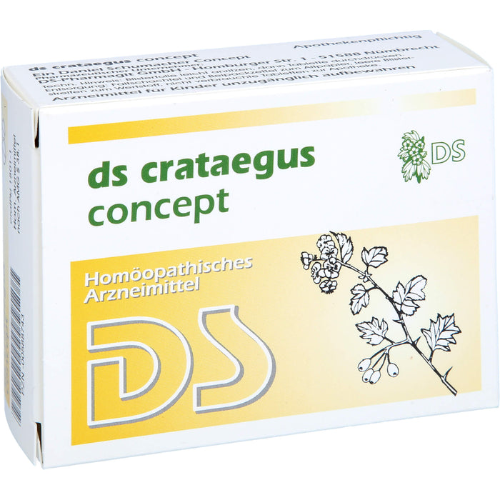 ds crataegus concept Tabletten, 100 pc Tablettes