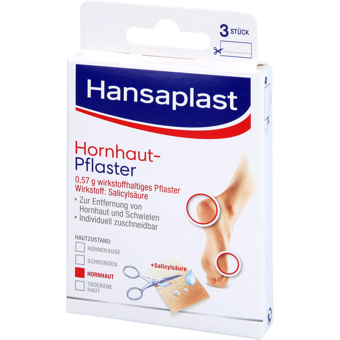 Hansaplast Hornhaut-Pflaster, 3 pc Pansement