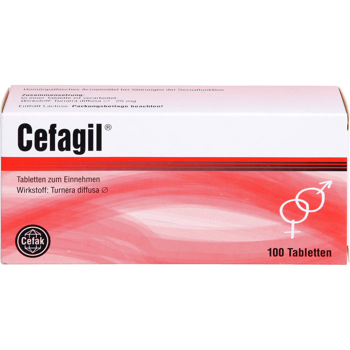 Cefagil Tabletten bei Störungen der Sexualfunktion, 100 St. Tabletten