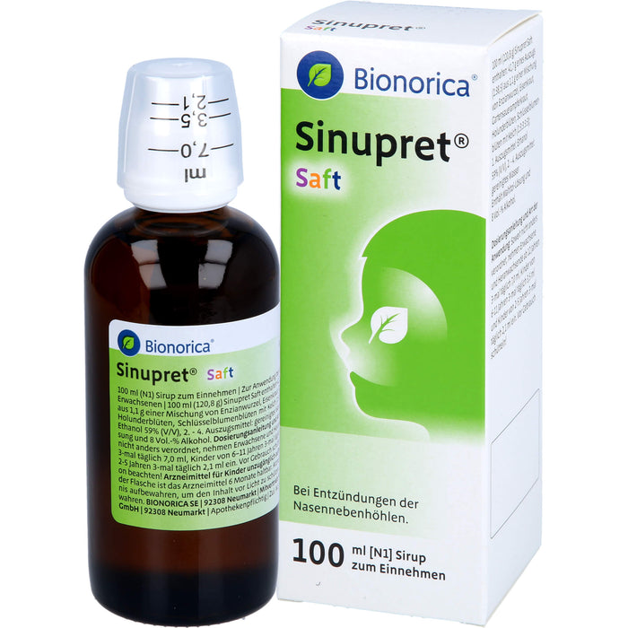 Sinupret Saft, 100 ml Solution