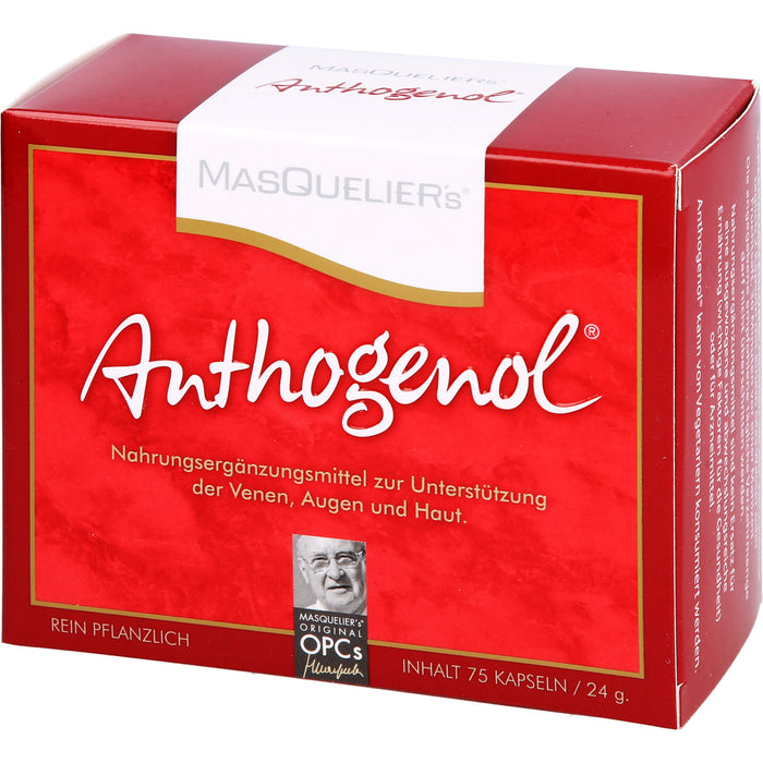 MASQUELIER's Original OPCs Anthogenol Kapseln, 75 St. Kapseln