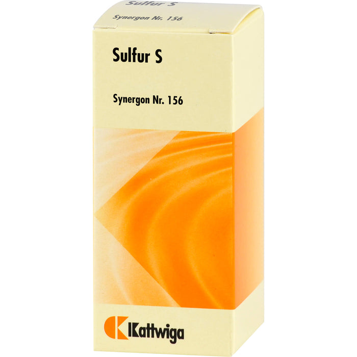 Synergon Komplex 156 Sulfur S Tropfen, 50 ml TRO