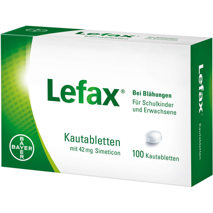 Lefax Kautabletten, 100 pc Tablettes