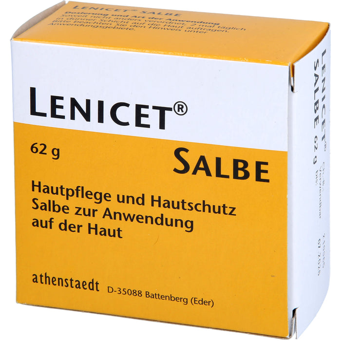 Lenicet Salbe zum Schutz der Haut, 62 g Salbe