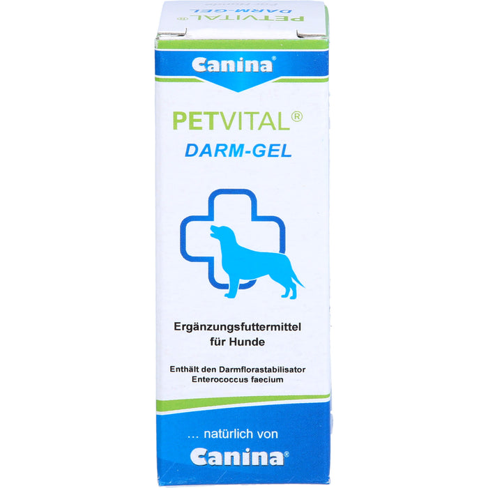 Canina Petival Darm-Gel Ergänzungsfuttermittel zur Stabilisierung der Darmflora für Hunde, 30 ml Gel