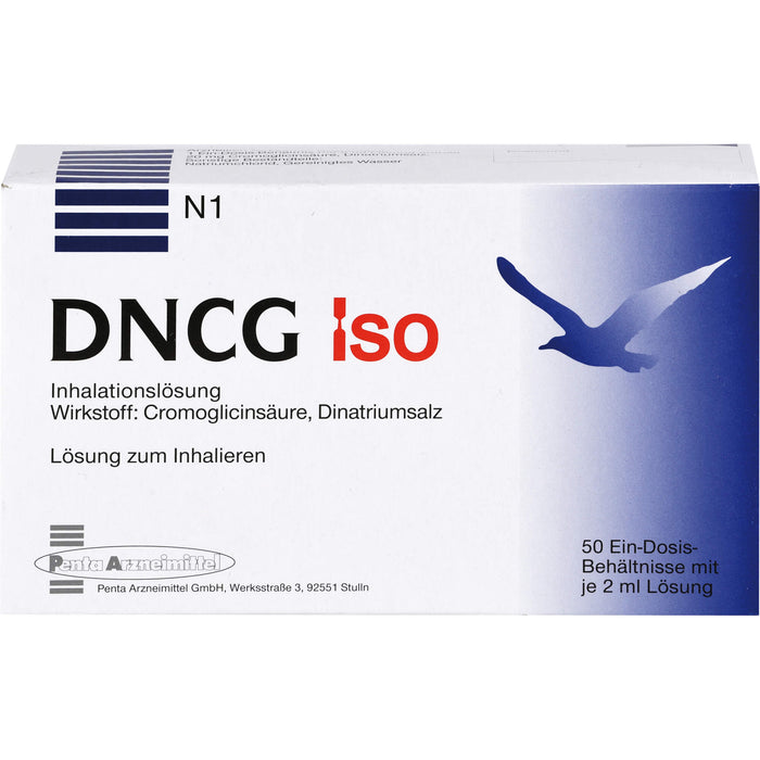 DNCG Iso Inhalationslösung, 50 St. Ampullen