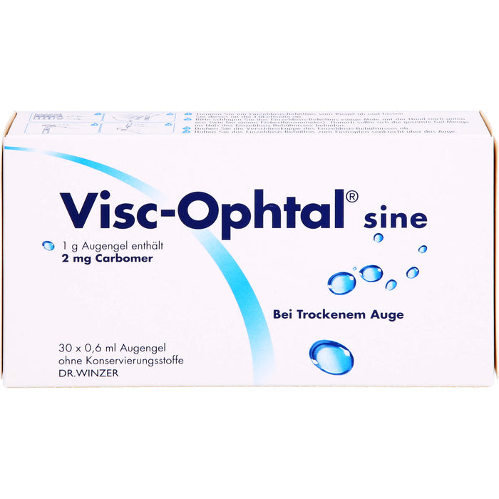 DR.WINZER Visc-Ophtal sine Augengel bei trockenem Auge, 30 pcs. Gel