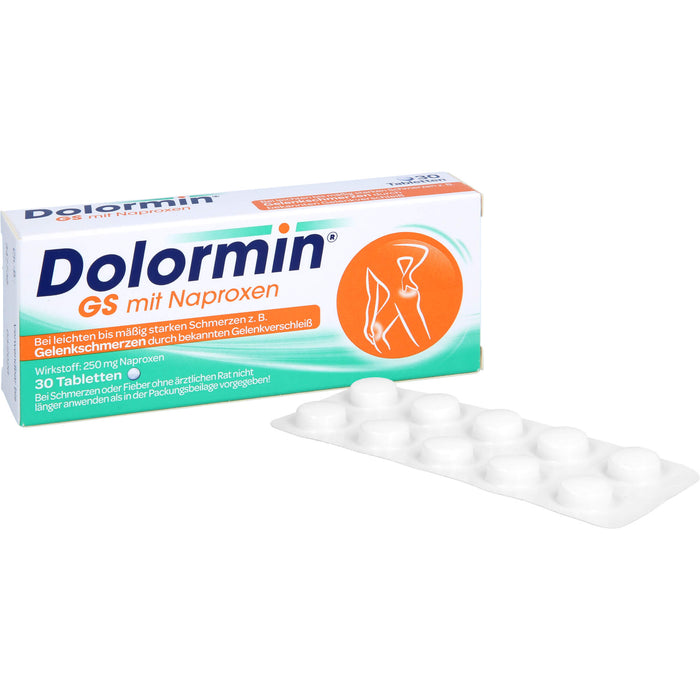 Dolormin GS mit Naproxen Tabletten, 30 pcs. Tablets