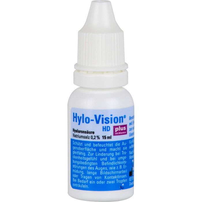 Hylo-Vision HD plus Augentropfen, 15 ml Solution