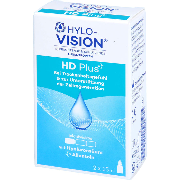 Hylo-Vision HD plus Augentropfen, 30 ml Solution