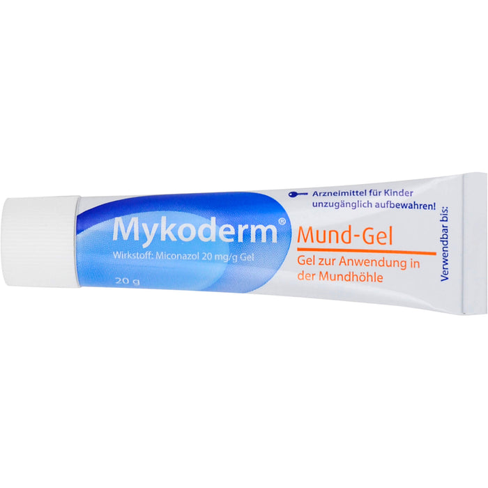 Mykoderm Mund-Gel bei Hefepilzinfektionen der Mundschleimhaut, 20 g Gel