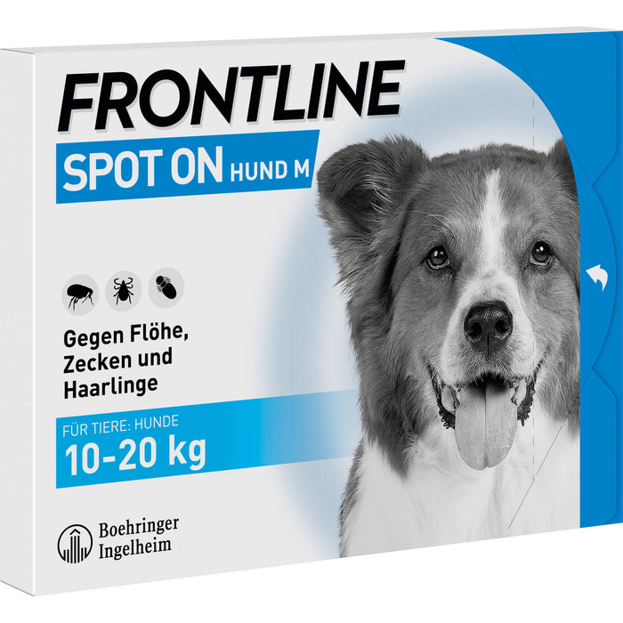 FRONTLINE Spot on Hund M 10-20 kg Pipetten, 3 pc Ampoules