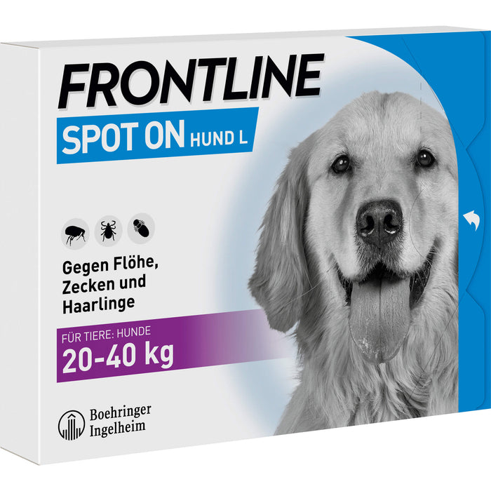 FRONTLINE Spot on Hund L 20-40 kg Pipetten, 3 pc Ampoules