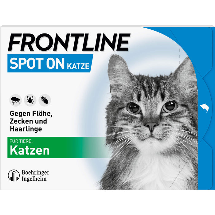 FRONTLINE Spot on Katze Pipette, 3 pc Ampoules