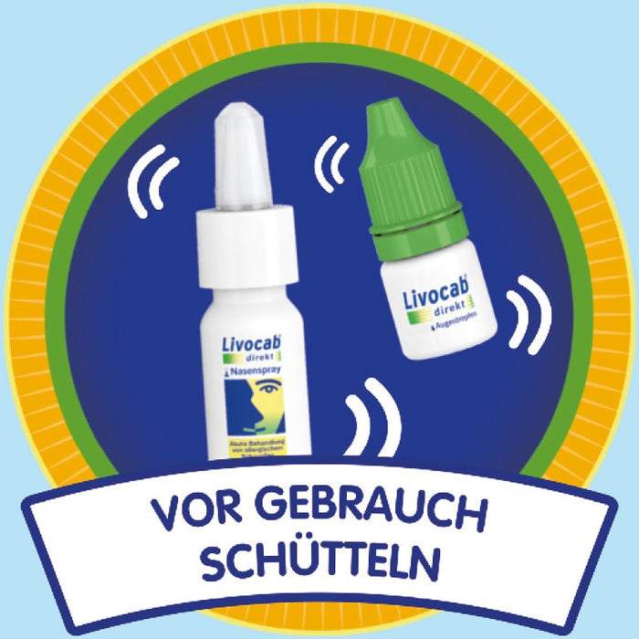 Livocab direkt Kombi Augentropfen und Nasenspray, 1 pc Paquet combiné