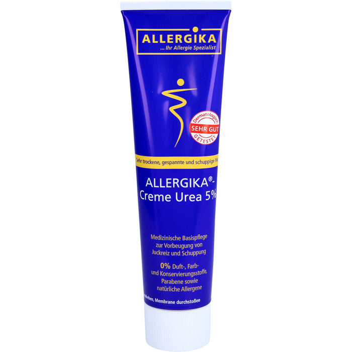 ALLERGIKA Creme Urea zur Vorbeugung von Juckreiz und Schuppung, 100 ml Creme