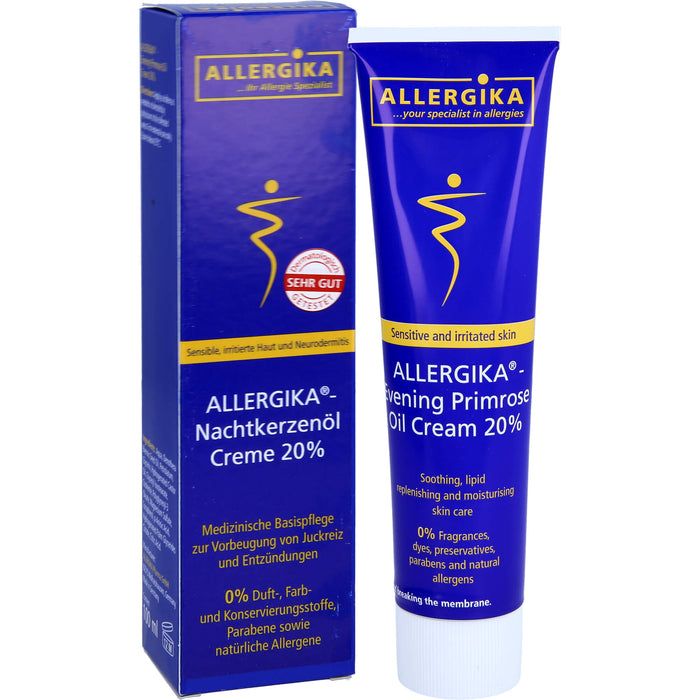 ALLERGIKA Nachtkerzenölcreme 20%, 100 ml Cream