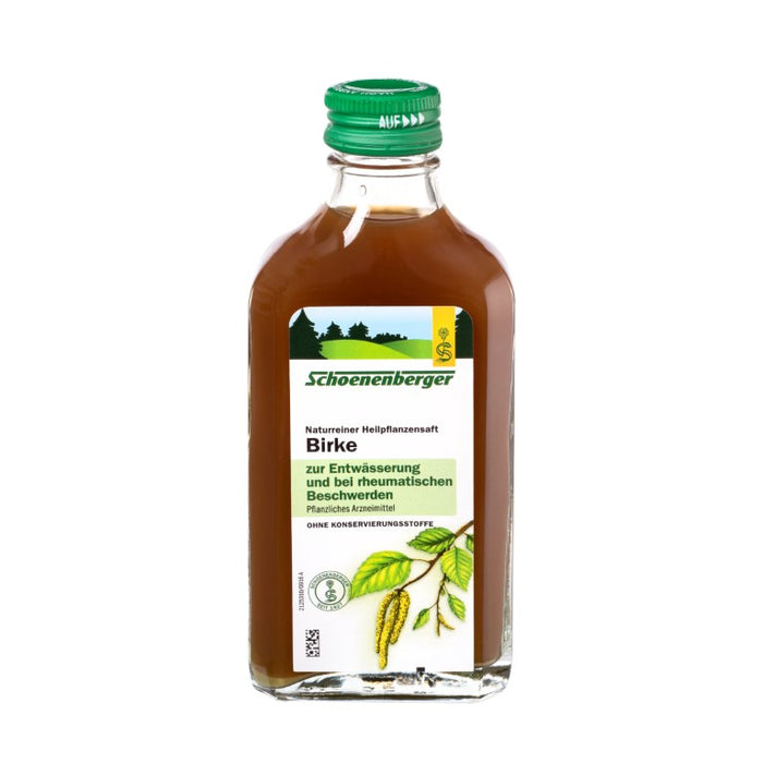 Schoenenberger Naturreiner Heilpflanzensaft Birke, 200 ml Solution