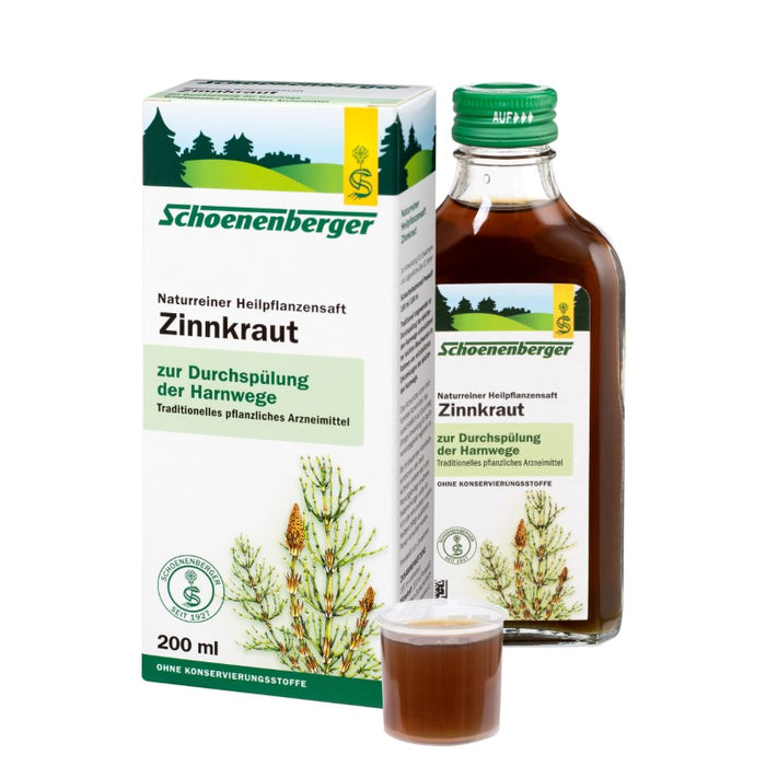 Schoenenberger Zinnkraut naturreiner Heilpflanzensaft, 200 ml Solution