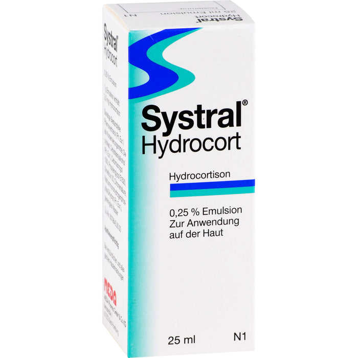 Systral Hydrocort 0,25 % Emulsion bei entzündlichen und allergischen Hauterkrankungen, 25 ml Solution