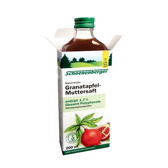 Schoenenberger Naturreiner Granatapfel-Muttersaft, 200 ml Solution