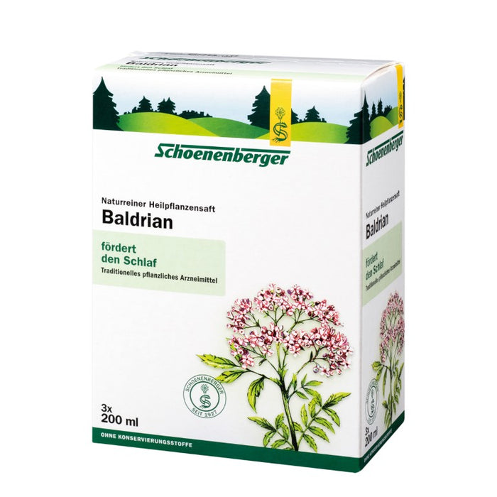 Schoenenberger Baldrian naturreiner Heilpflanzensaft, 600 ml Solution