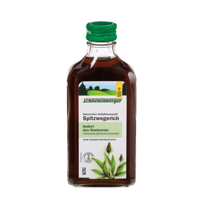 Schoenenberger Spitzwegerich naturreiner Heilpflanzensaft, 600 ml Solution