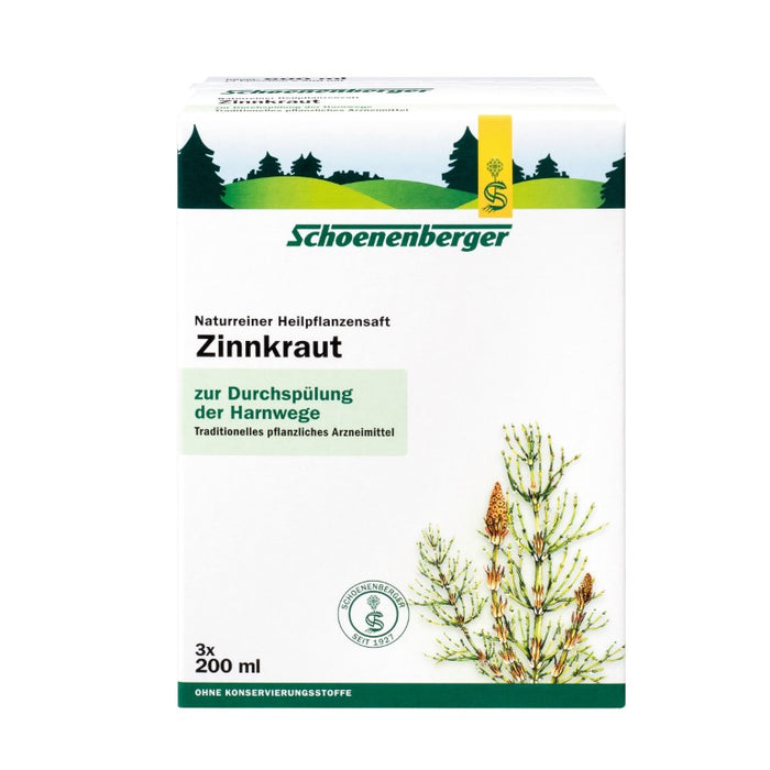 Schoenenberger Zinnkraut naturreiner Heilpflanzensaft, 600 ml Lösung