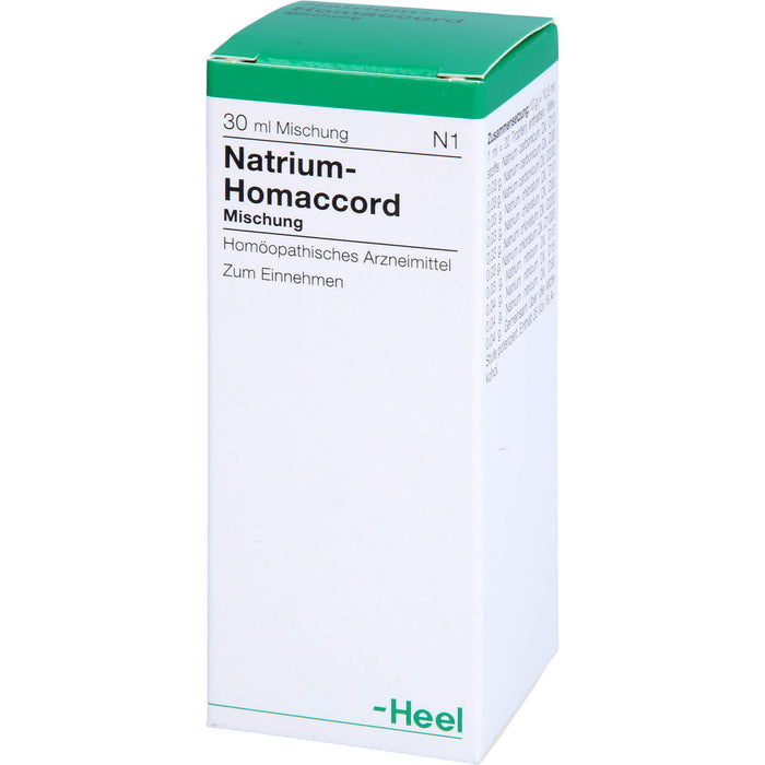 Natrium Homaccord Tropf., 30 ml TRO